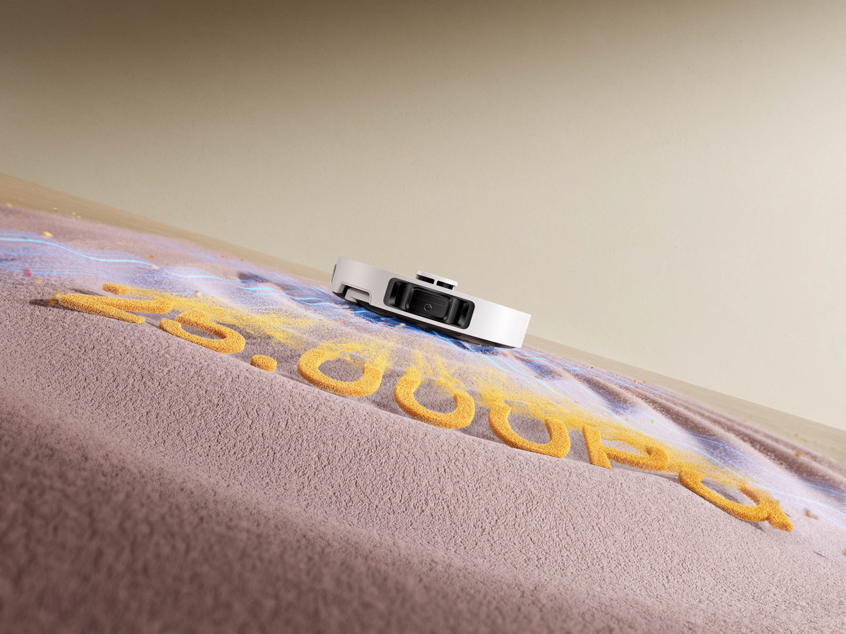 Dreame L10s Ultra Gen 3 sở hữu lực hút mạnh hơn đến 2.5 lần so với Gen 2