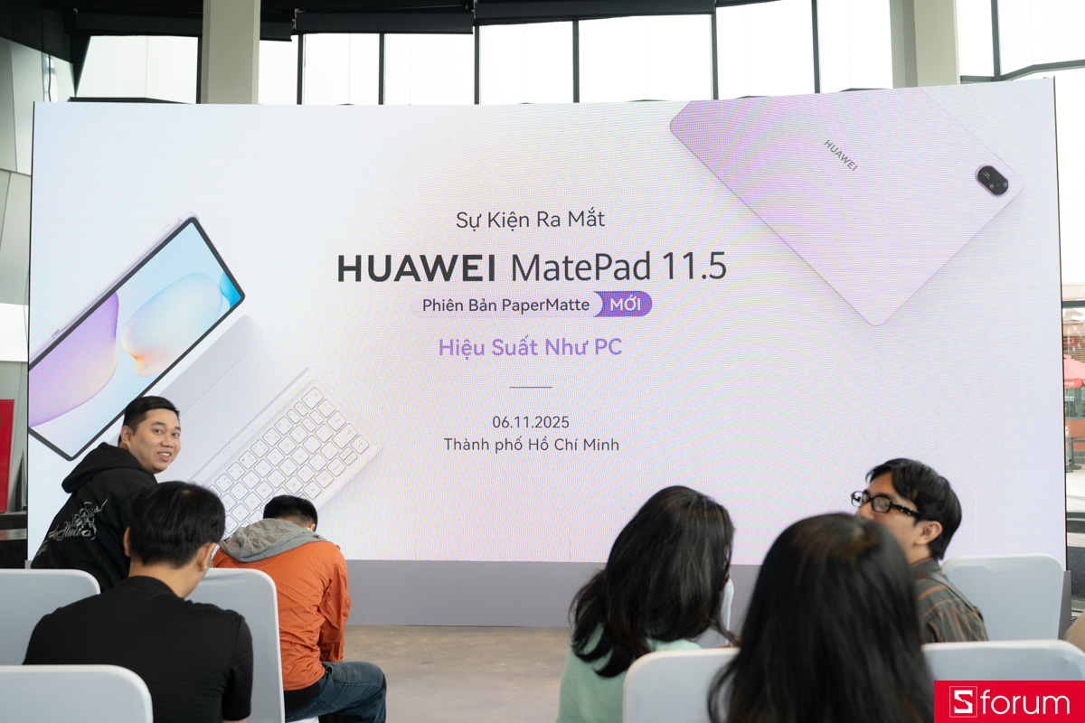 HUAWEI MatePad 11.5 PaperMatte ra mắt tại Việt Nam