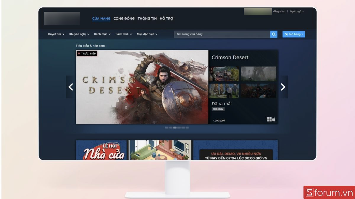 Truy cập nền tảng Cửa hàng trực tuyến