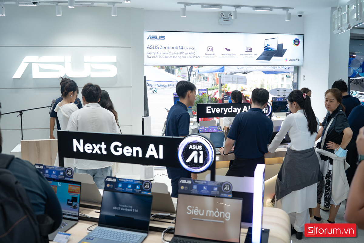 Một năm năng động của ASUS với hàng loạt cửa hàng, không gian trải nghiệm đến người dùng Việt