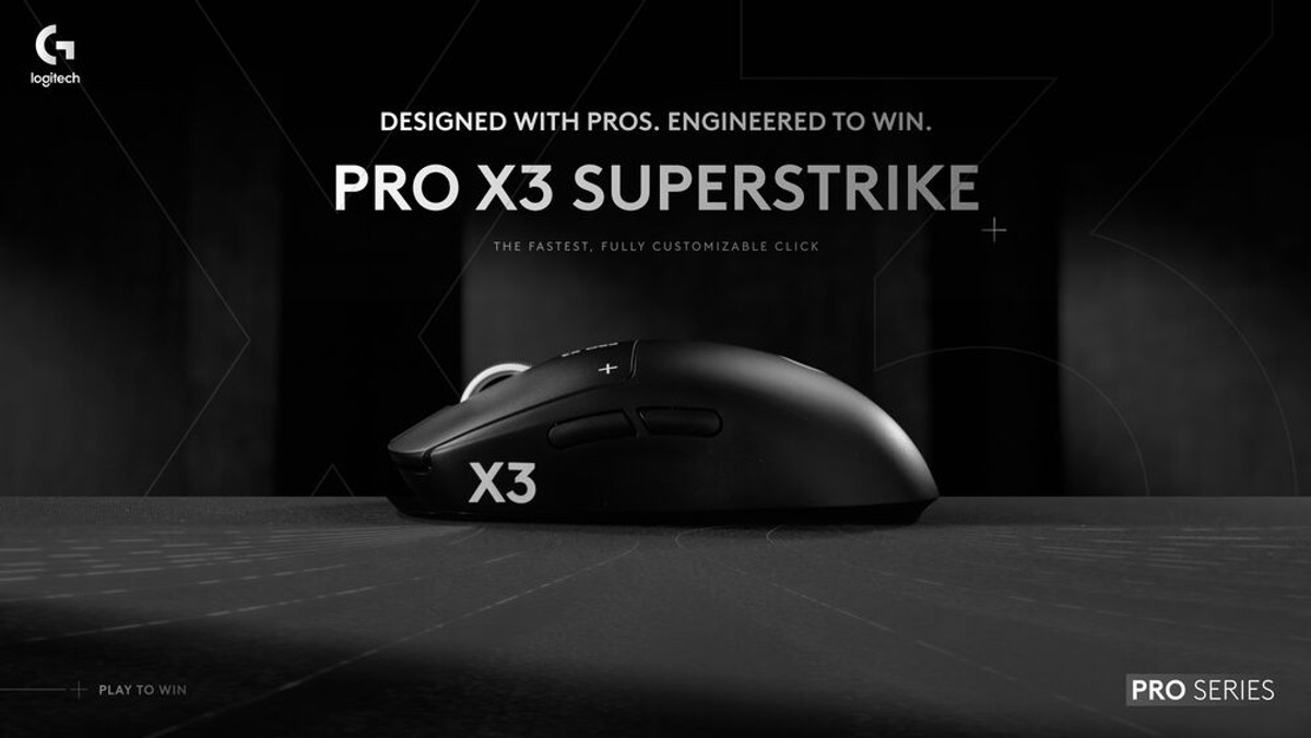 Chuột Logitech PRO X3 SUPERSTRIKE