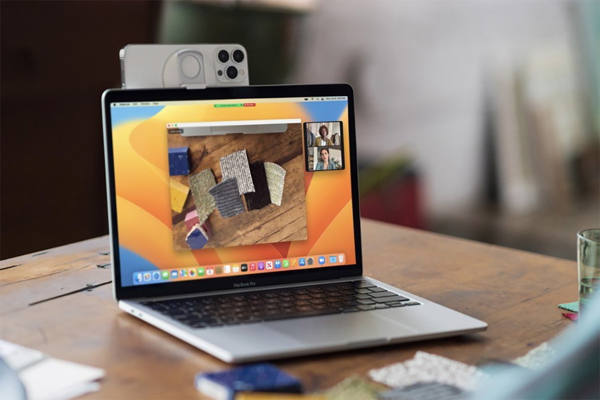 Người dùng có thể tận dụng iPhone làm webcam cho MacBook