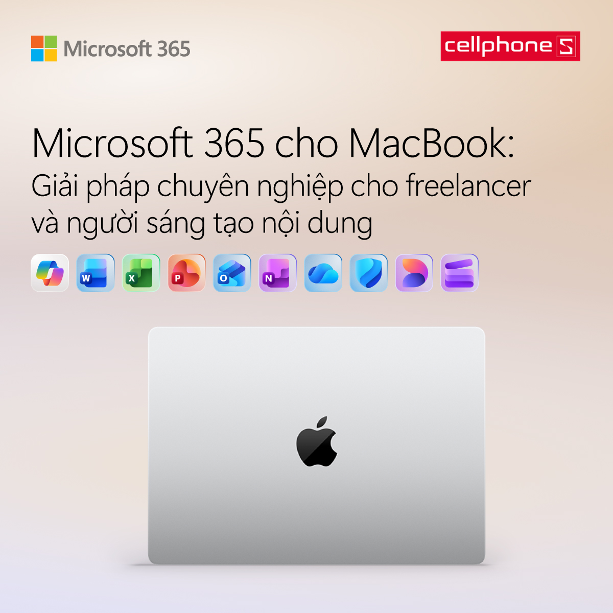Microsoft 365 cho MacBook giải pháp chuyên nghiệp cho freelancer và người sáng tạo nội dung