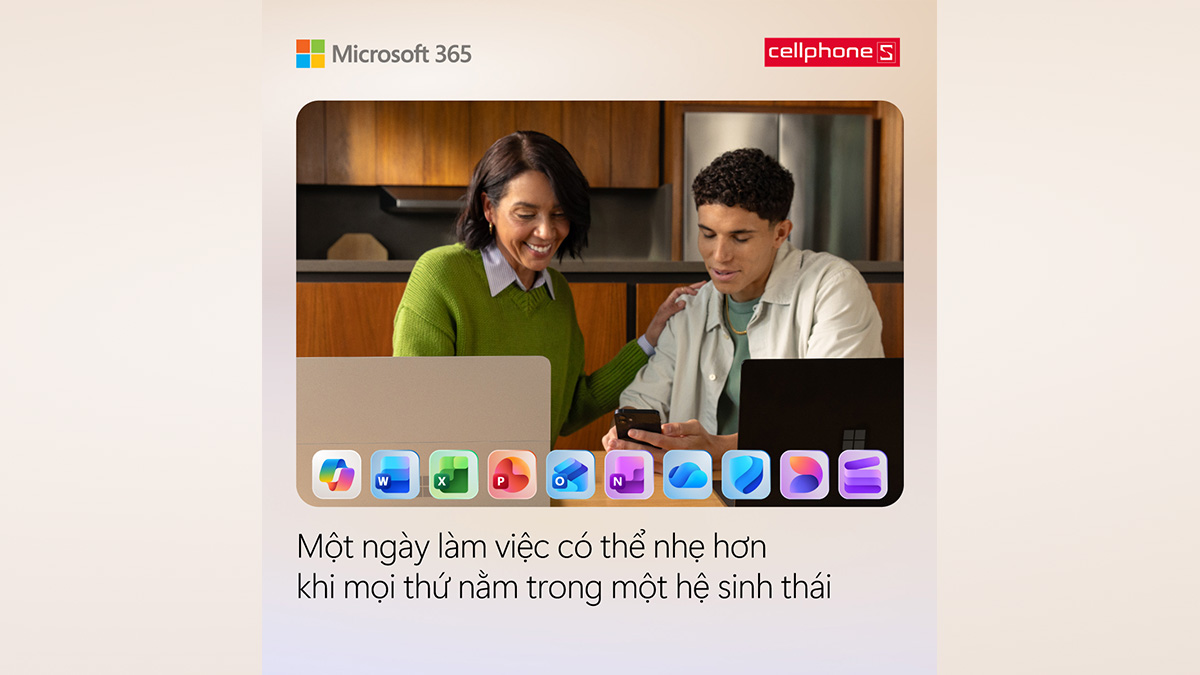Một ngày làm việc có thể nhẹ hơn khi mọi thứ nằm trong một hệ sinh thái