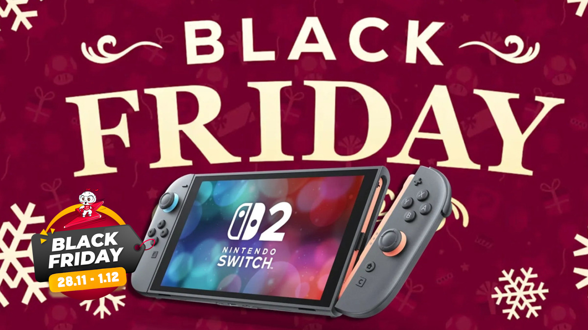 Nintendo tiết lộ loạt ưu đãi sớm dịp Black Friday 2025