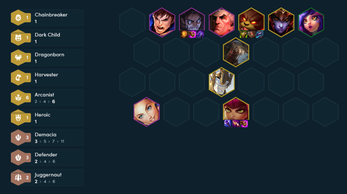 ĐTCL mùa 16: Đội hình Pháp Sư Demacia đang bá đạo meta 16.6