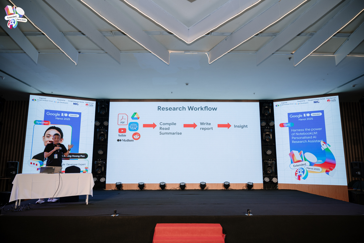 Harness the power of NotebookLM: Personal AI Research Assistant Diễn giả Kuan Hoong Poo (GDE in AI/ML)