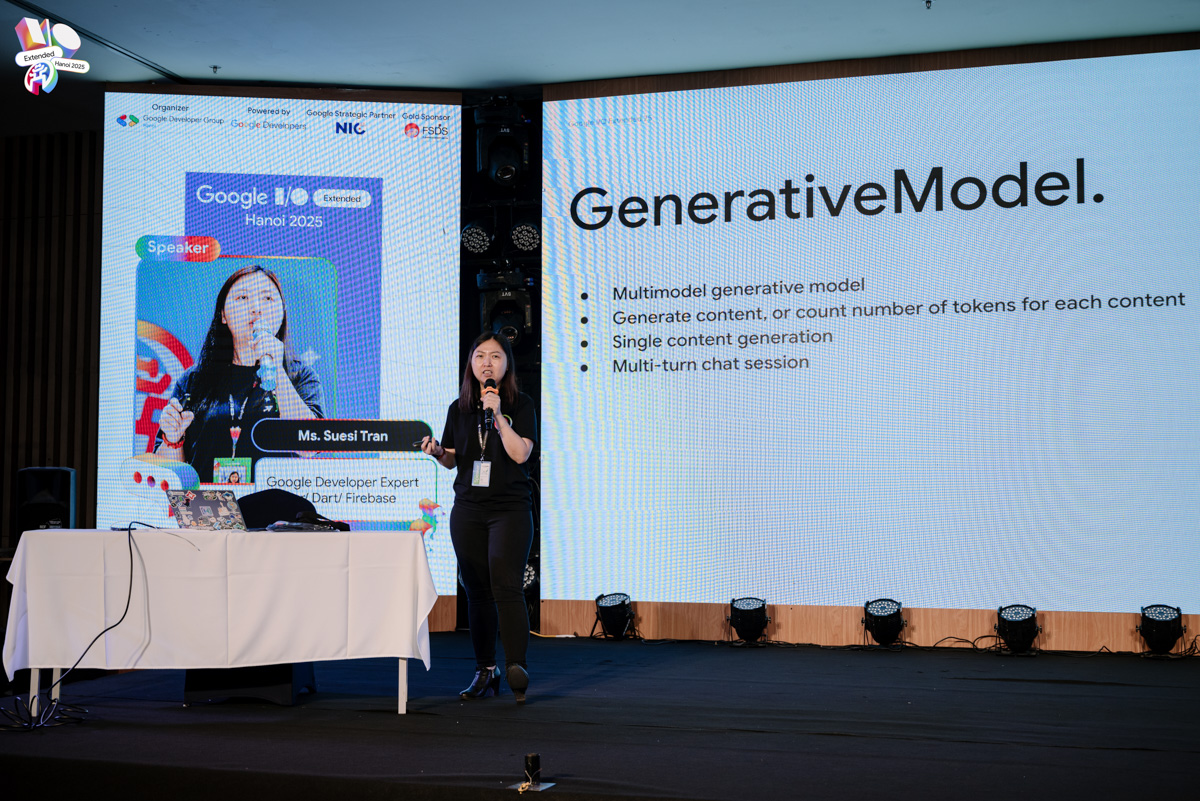 Vertex AI in Firebase for a Flutter project - Diễn giả Suesi Tran (GDE in Dart, Flutter & Firebase)
