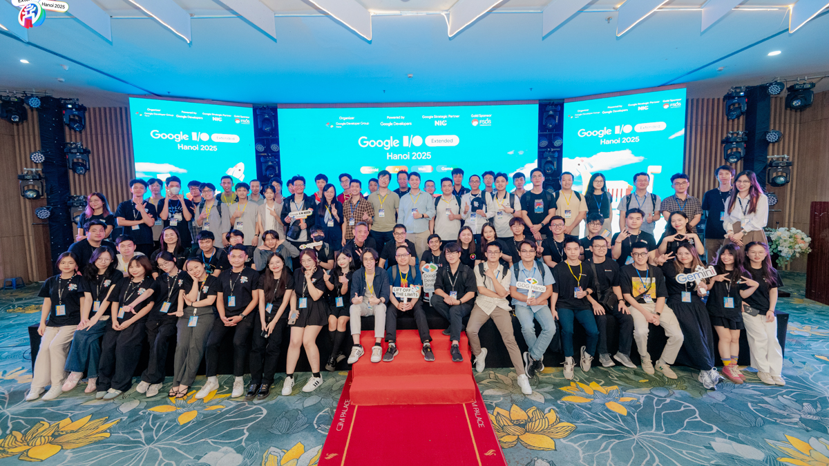 Google I/O Extended 2025 quay trở lại Hà Nội với những cập nhật mới nhất về công nghệ