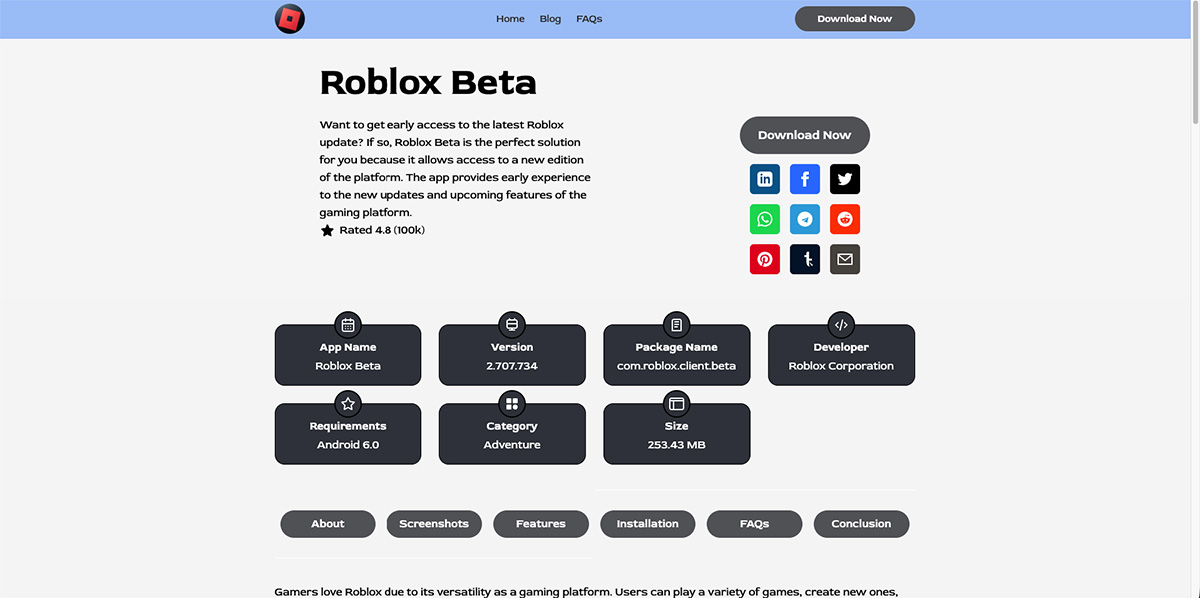 Roblox Beta là gì? Có tồn tại thật không?
