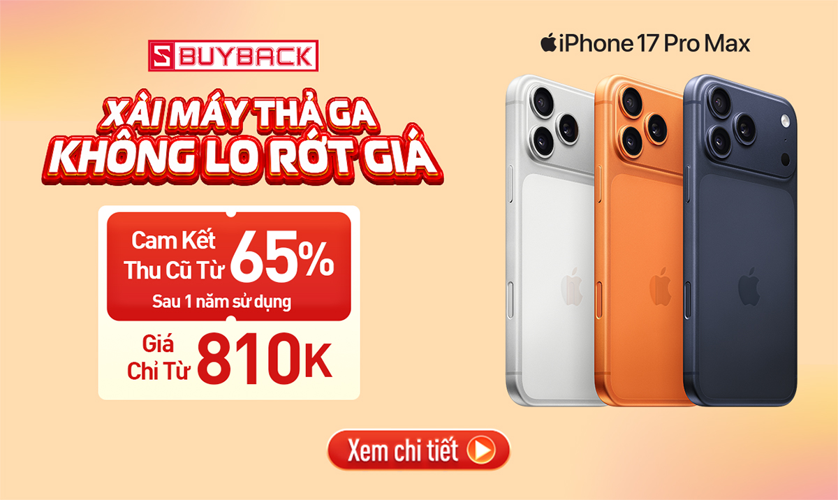 S-BuyBack là chương trình cam kết giá thu lại cực hấp dẫn