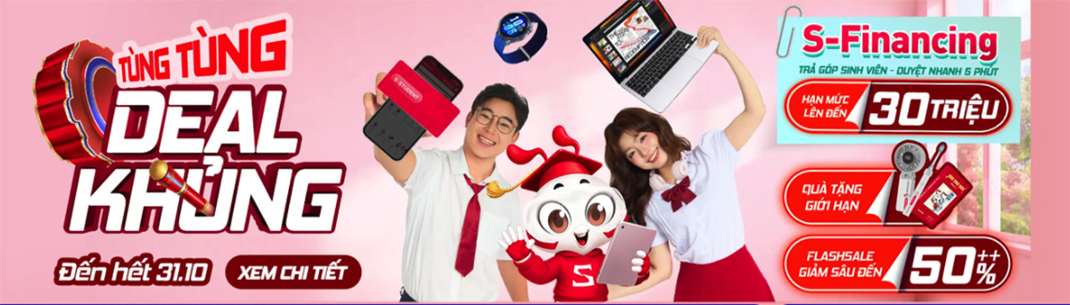 Săn Flash Sale mùa tự trường tại CellphoneS