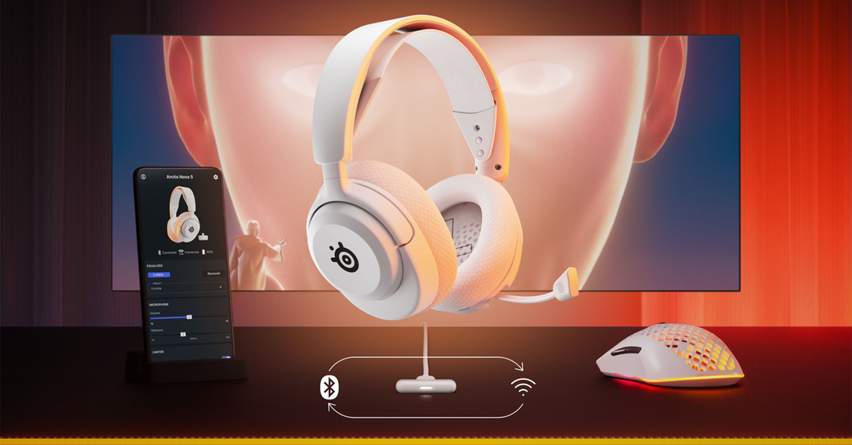 Tai nghe Artics Nova 5 phiên bản màu Trắng đẹp mắt