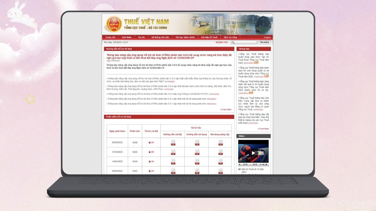 Download HTKK mới nhất 2026: Phiên bản 5.6.7 và hướng dẫn kê khai