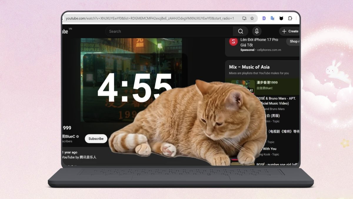 Hướng dẫn sử dụng Cat Gatekeeper - Chú mèo cam chống lãng phí thời gian từ tiện ích Chrome