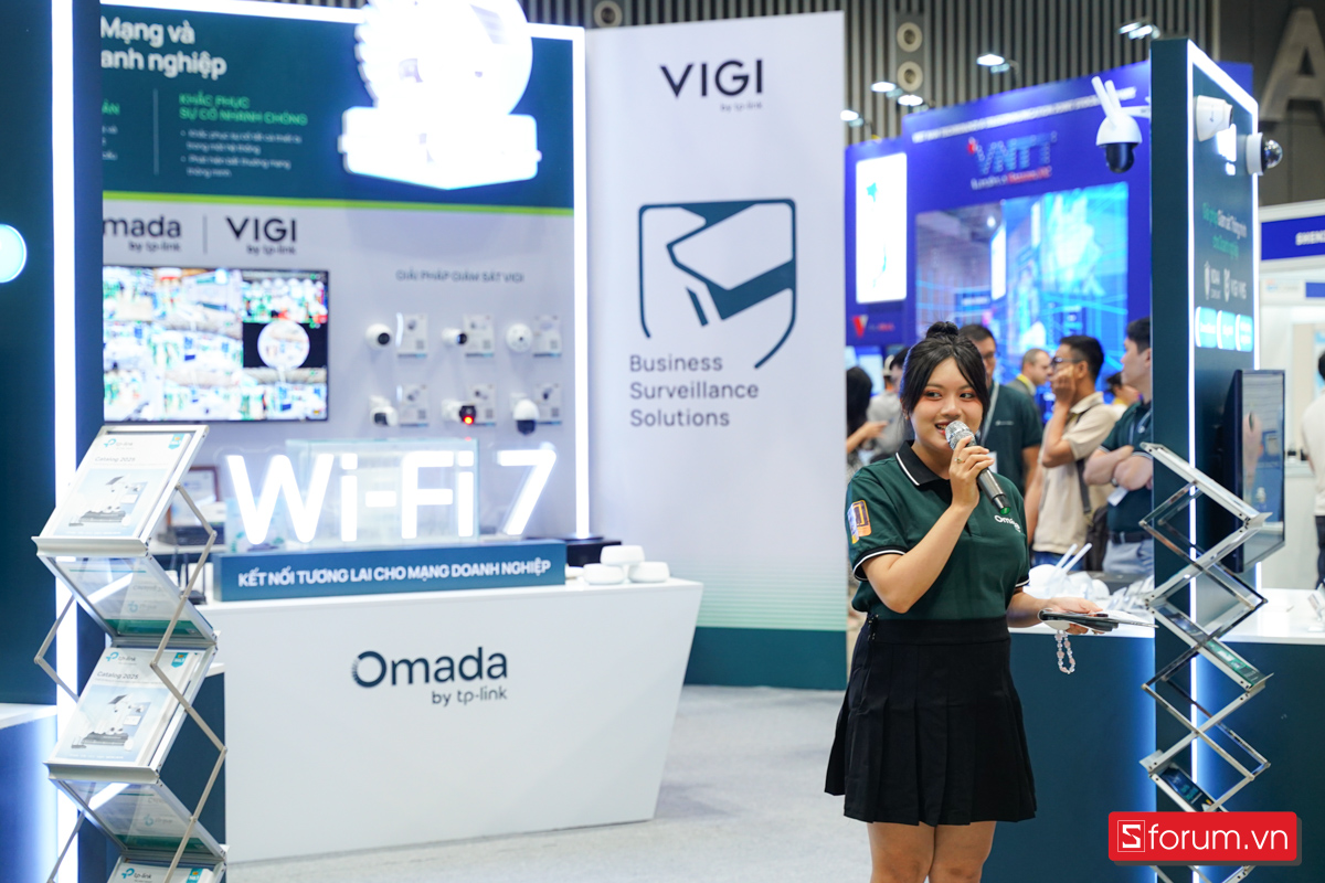TP-Link khuấy đảo ICTComm 2025 với loạt thiết bị Wi-Fi 7 chính hãng
