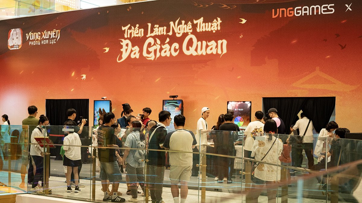 Triển lãm nghệ thuật đa giác quan Vong Xuyên Phong Hoa Lục chinh phục game thủ Việt tại TP. HCM
