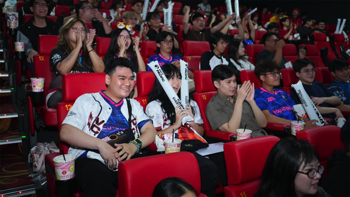 Hàng trăm fan VALORANT "cháy" hết mình tại Viewparty Chung Kết Tổng VCT Pacific Stage Hàng trăm fan VALORANT "cháy" hết mình tại Viewparty Chung Kết Tổng VCT Pacific Stage