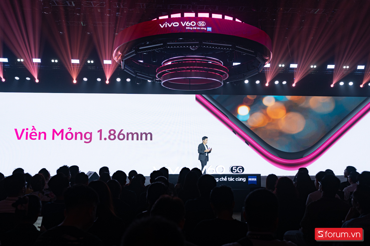 vivo V60 5G ra mắt tại Việt Nam