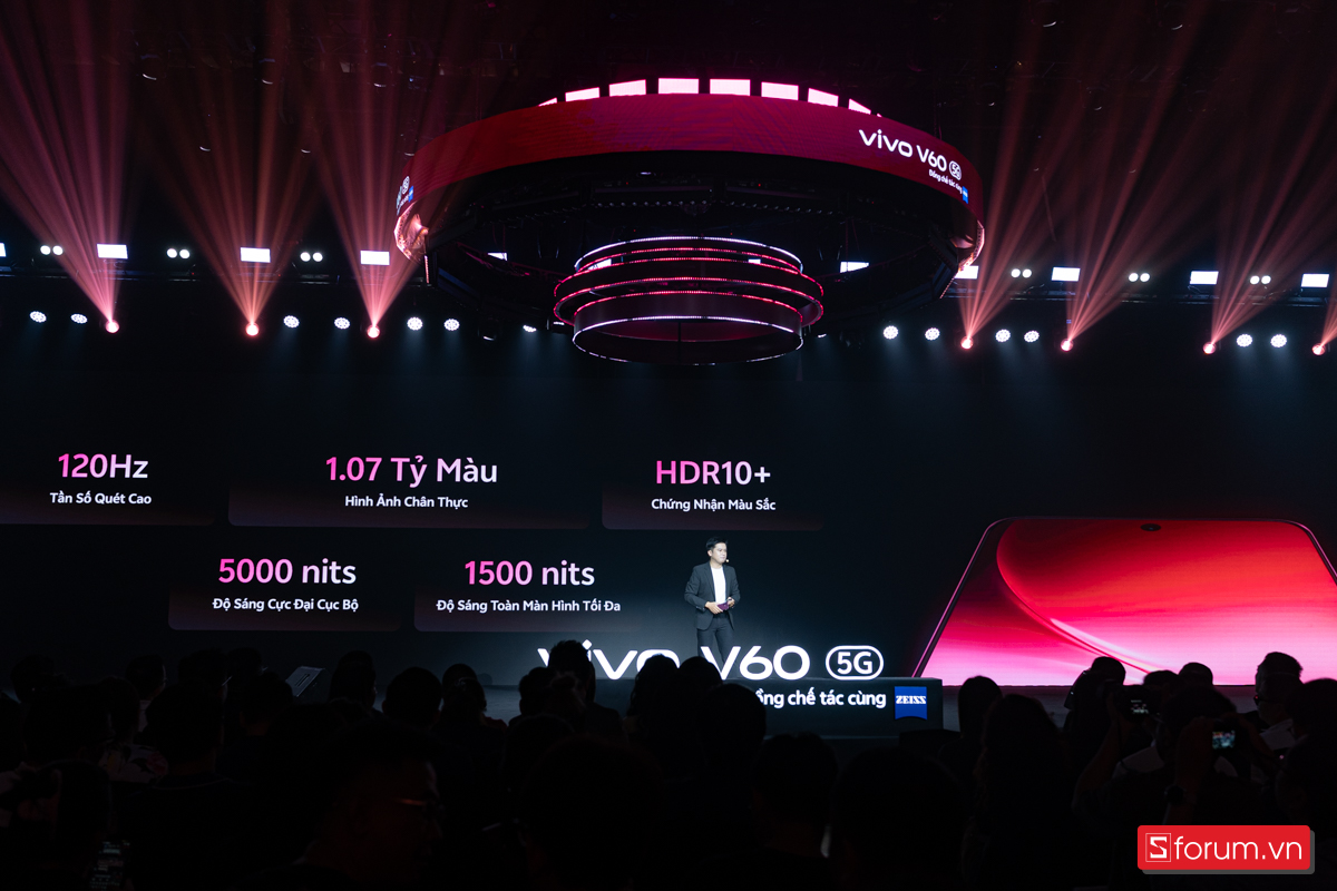 vivo V60 5G ra mắt tại Việt Nam