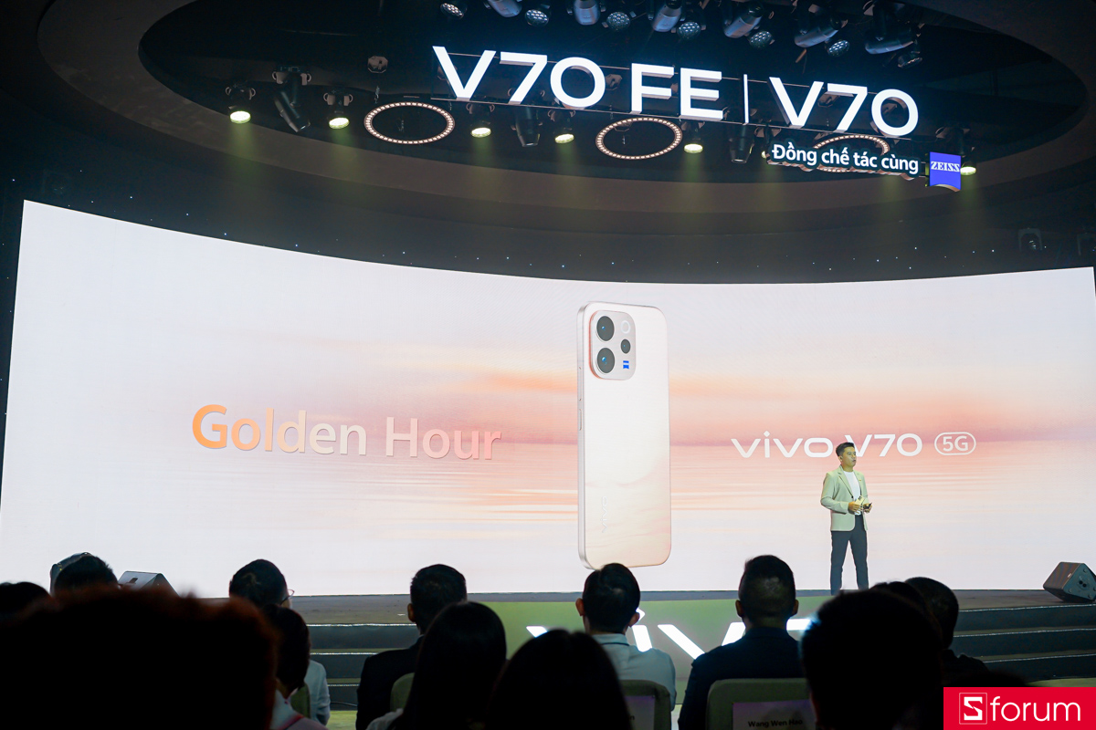 vivo V70 Series ra mắt Việt Nam