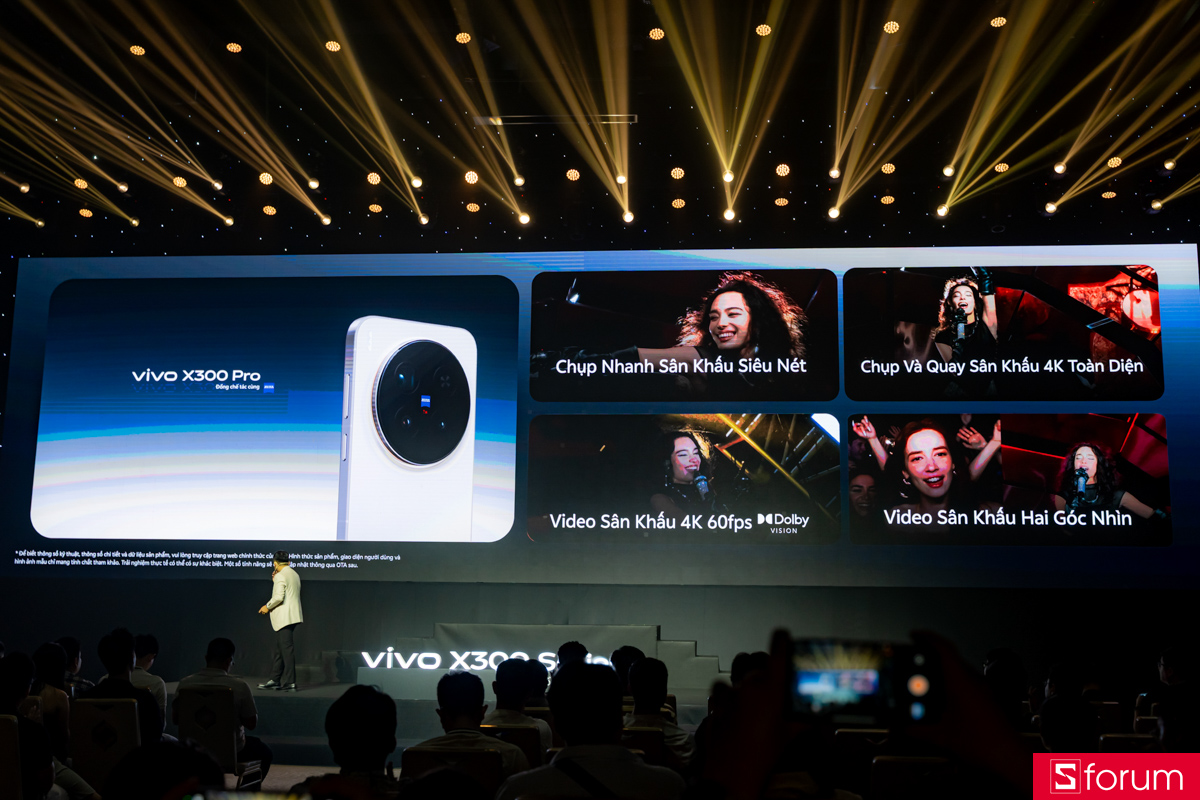 vivo tấn công mạnh mẽ mặt trận Concert Phone với loạt tính năng mới