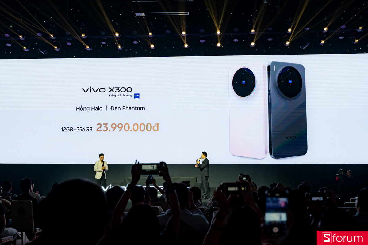 vivo X300 Series ra mắt Việt Nam