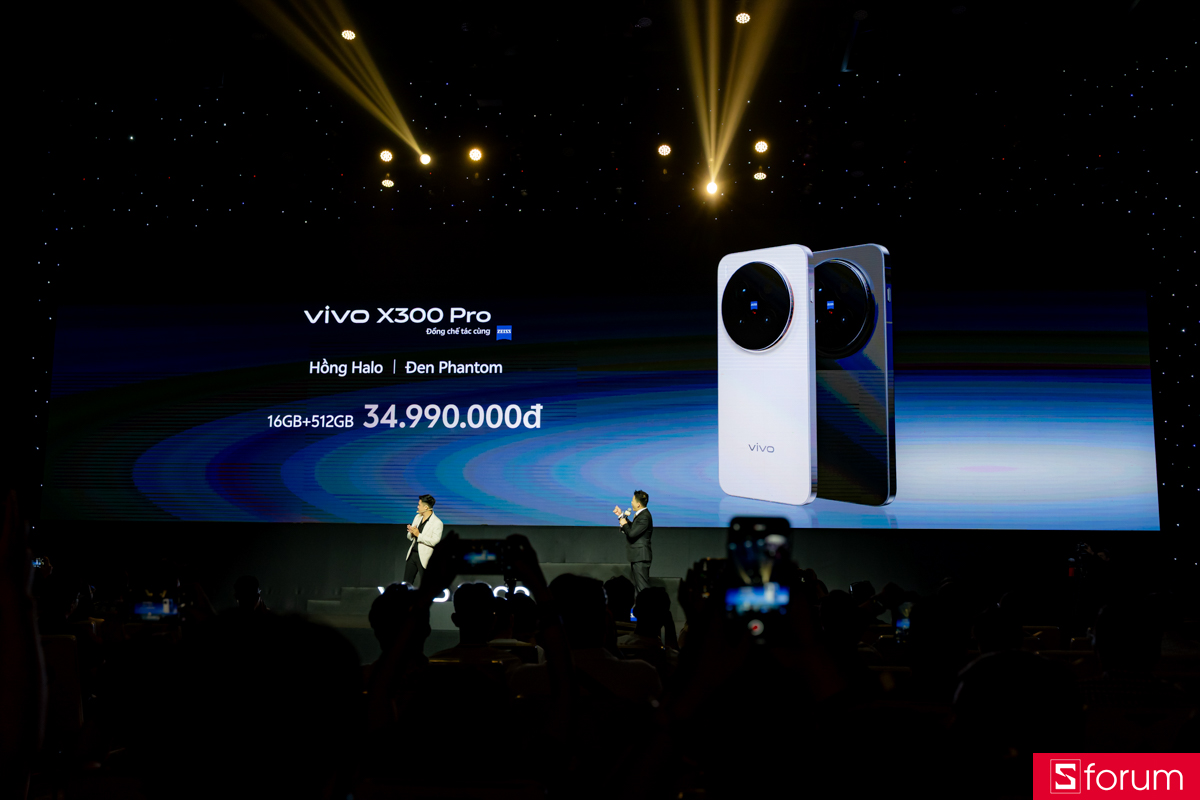 vivo X300 Series ra mắt Việt Nam