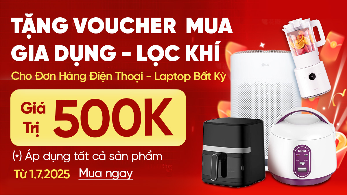 Tặng combo Voucher khi mua điện thoại, laptop bất kỳ tại CellphoneS
