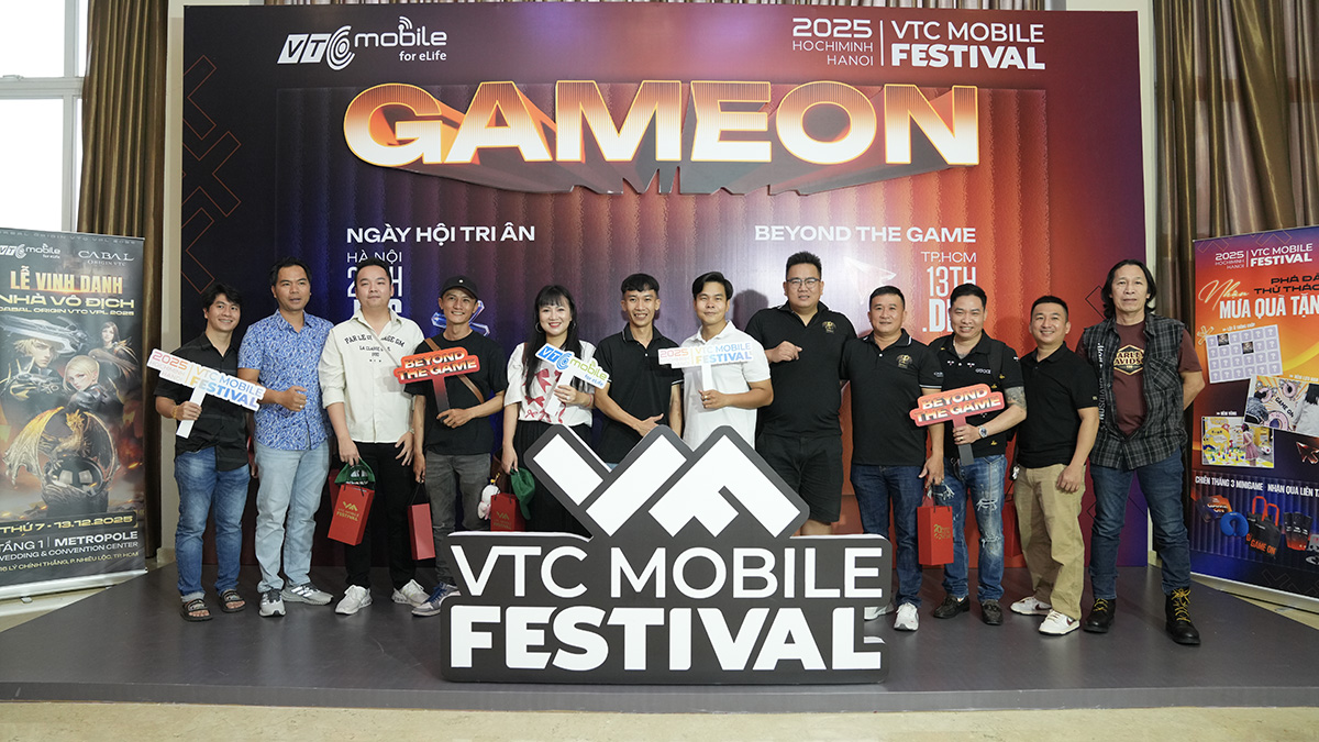 Hàng ngàn game thủ quy tụ tại VTC Mobile Festival 2025