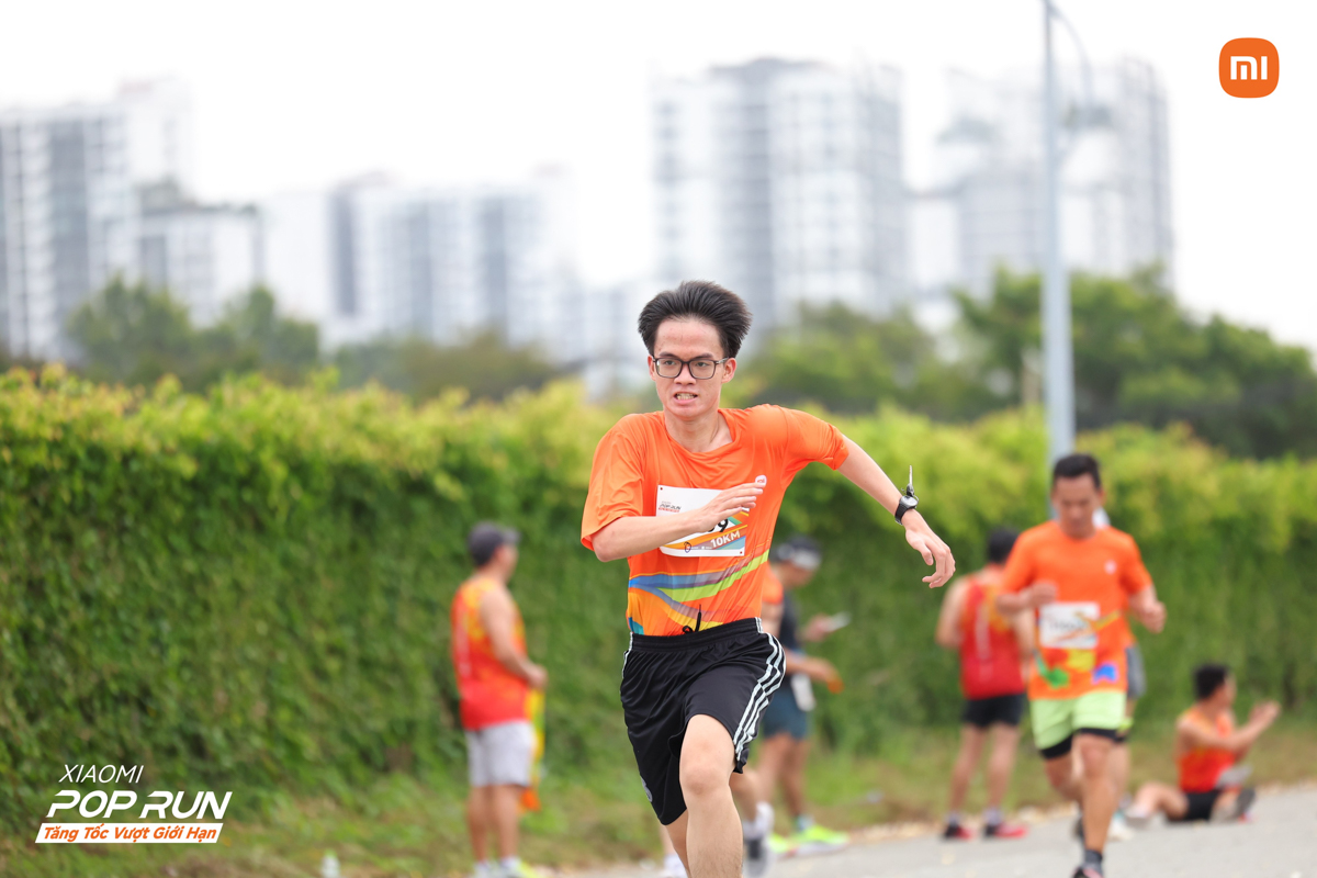 Các runner tham gia đều thể hiện nỗ lực về đích