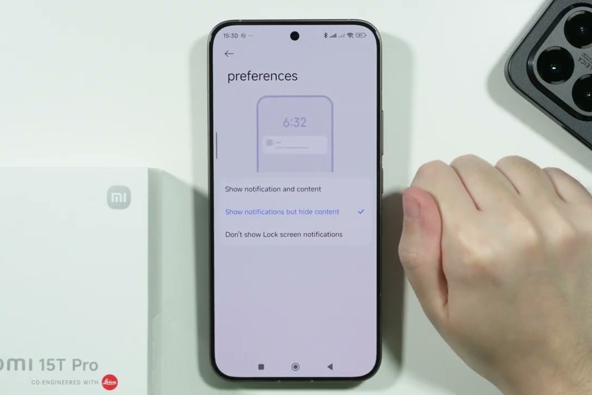 Cách ẩn nội dung thông báo trên màn hình khóa Xiaomi hiệu quả