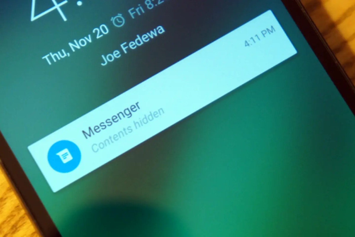 Ẩn dung thông báo trên màn hình khóa giúp bảo vệ quyền riêng tư