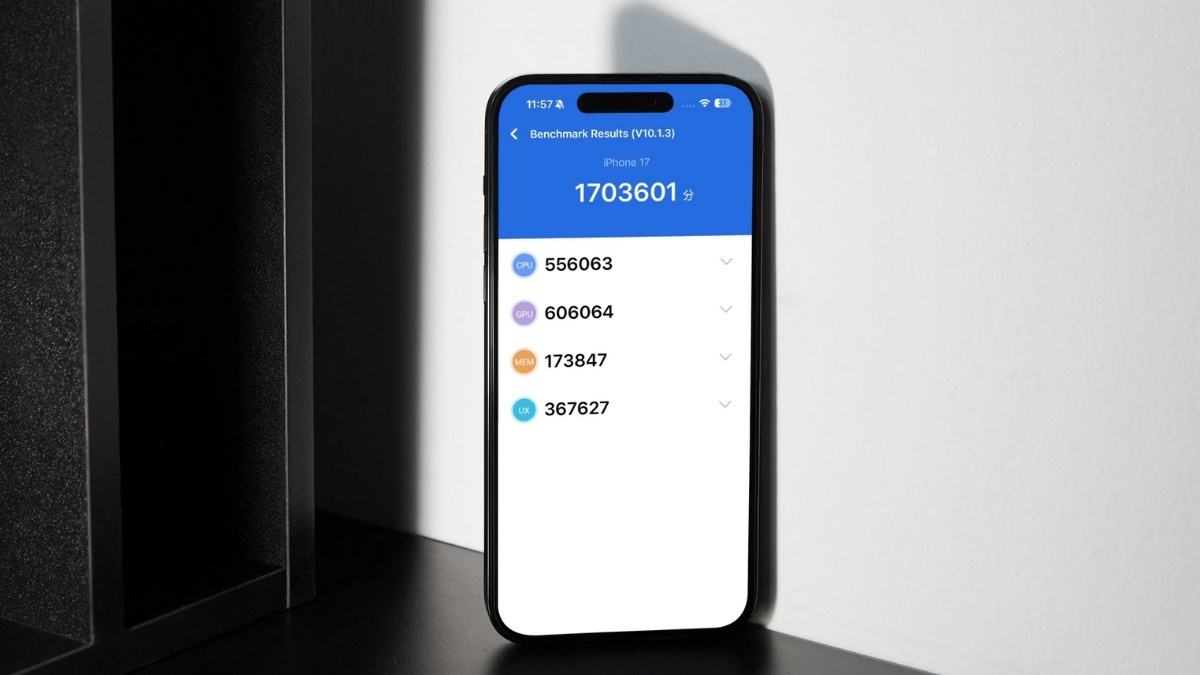 Điểm Antutu iPhone 17: Hiệu năng ấn tượng từ chip Apple A19 và iOS 26