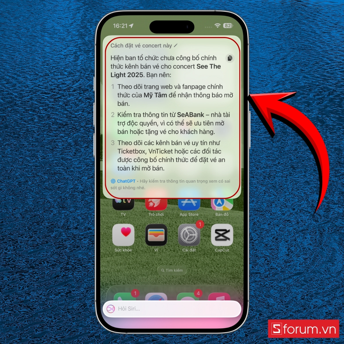 Hướng dẫn sử dụng Apple Intelligence với Siri trên iPhone bước 4