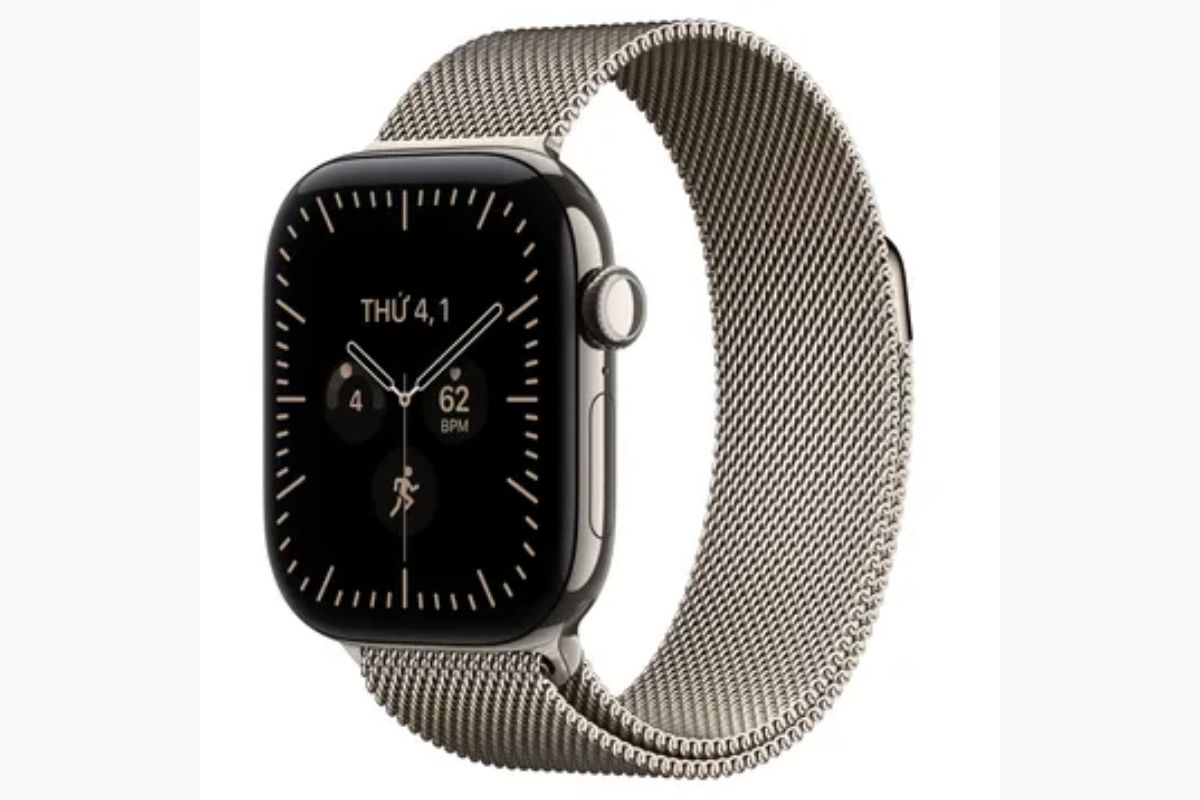 Apple Watch Series 12 có mấy màu viềnTitan? màu Tự nhiên