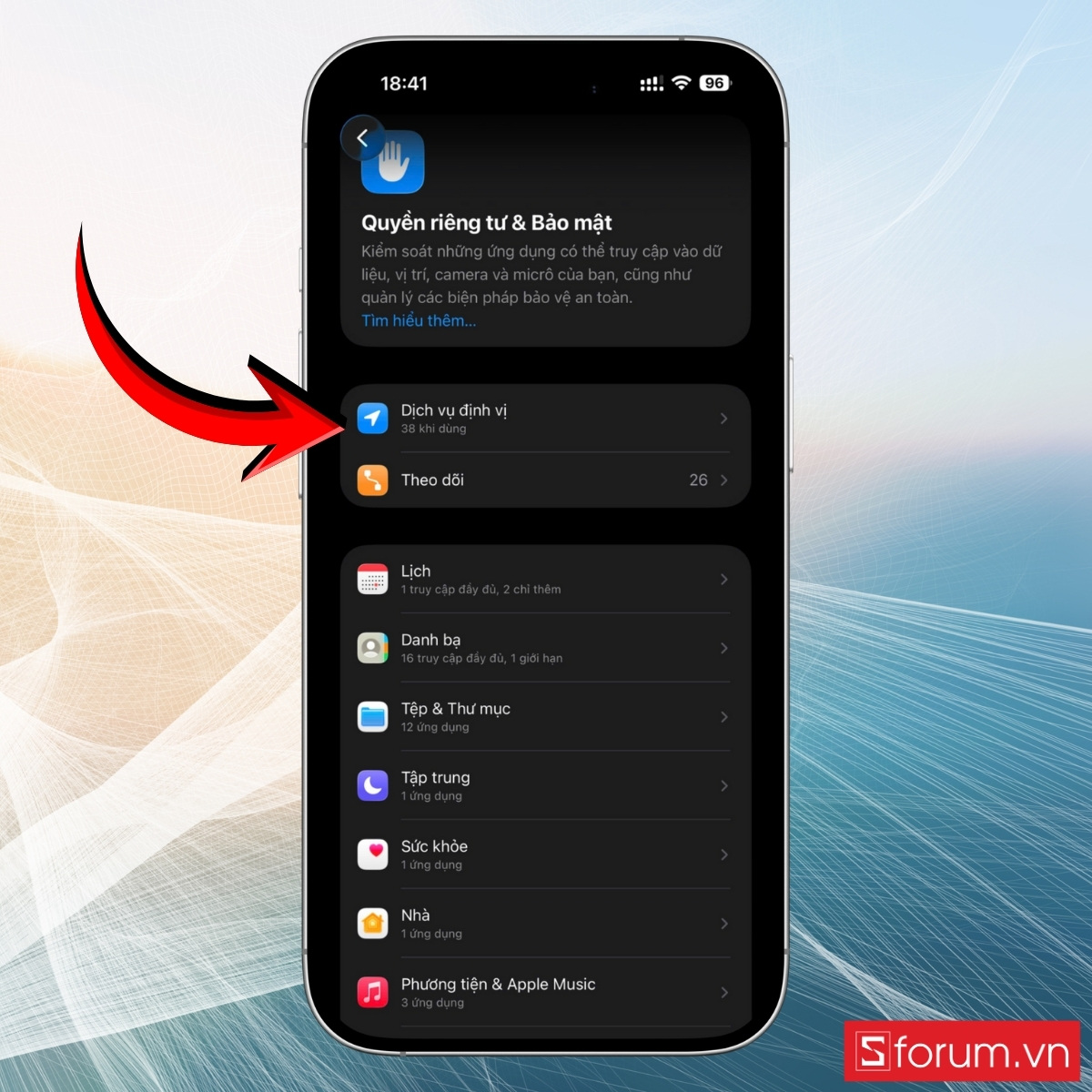 Cấp quyền truy cập vị trí cho Zalo
