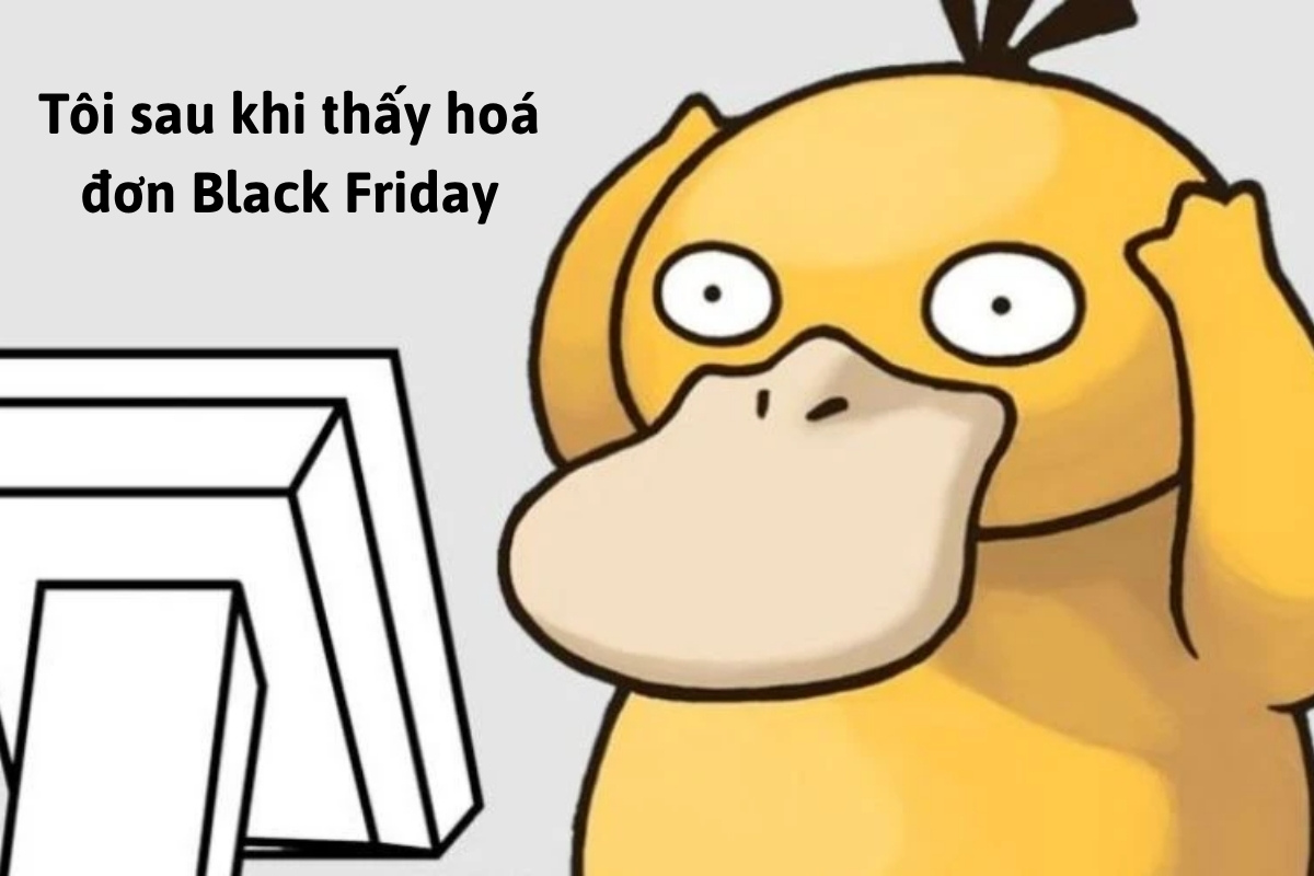 Tổng hợp ảnh Black Friday meme hài hước nhất cho ngày siêu khuyến mãi-36
