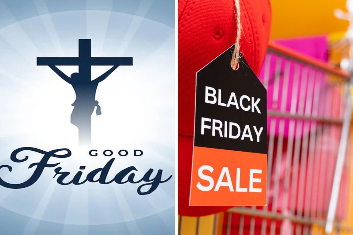 Bản chất của hai ngày Thứ Sáu Black Friday vs Good Friday