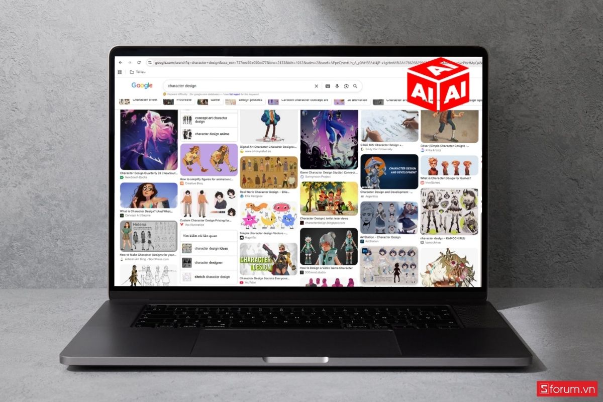 Cách ẩn ảnh AI trên Google Image nhanh chóng, lọc ảnh dễ dàng