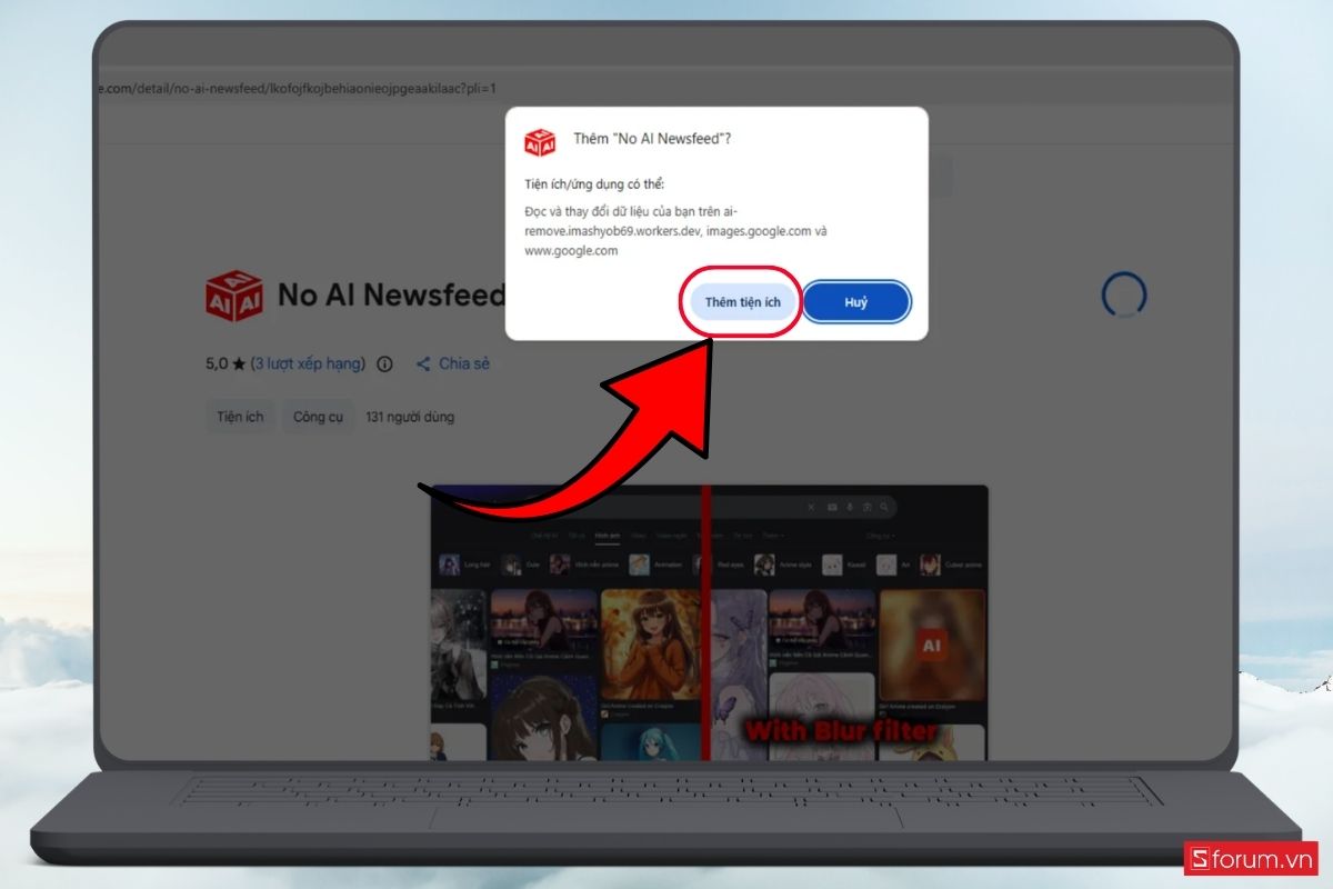 Hướng dẫn cách ẩn ảnh AI trên Google Image bước 4