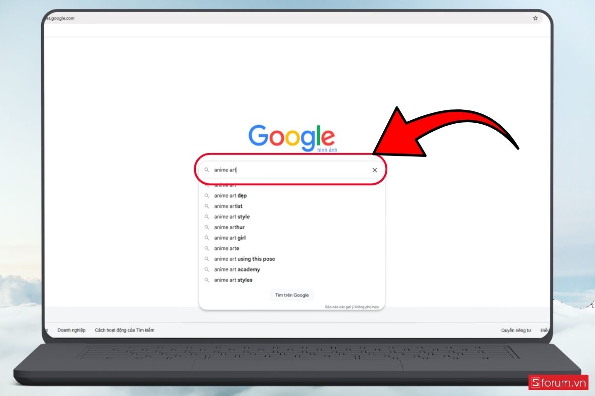 Hướng dẫn cách ẩn ảnh AI trên Google Image bước 5
