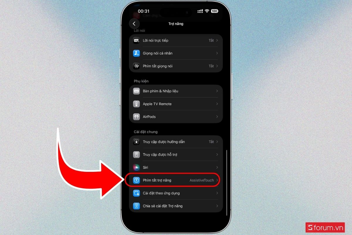 Cách tạo cụm từ riêng để kích hoạt Siri bước 1