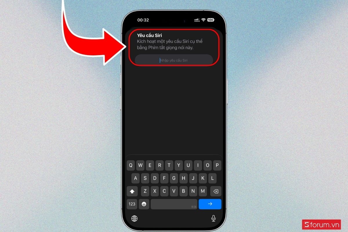 Cách tạo cụm từ riêng để kích hoạt Siri bước 4