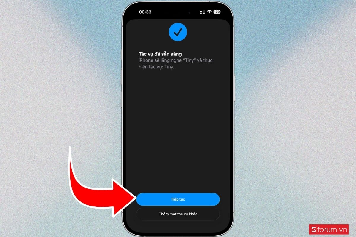 Cách tạo cụm từ riêng để kích hoạt Siri bước 6