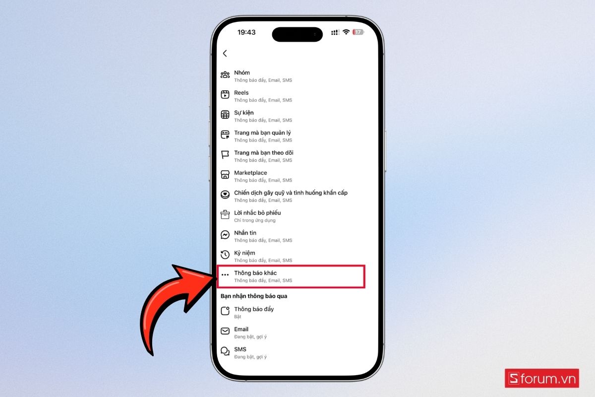 Cách chặn lời mời chơi game trên Facebook bằng điện thoại bước 5