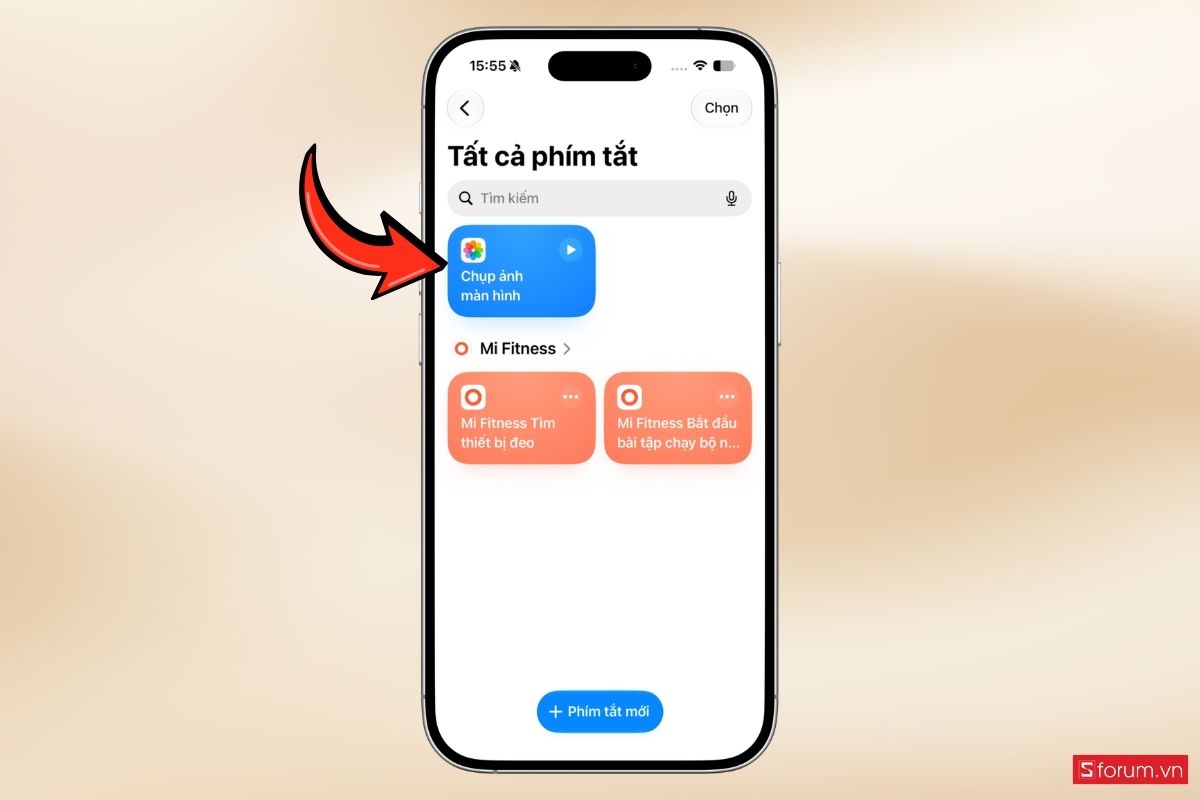 Chụp màn hình bằng ứng dụng Phím tắt bước 7