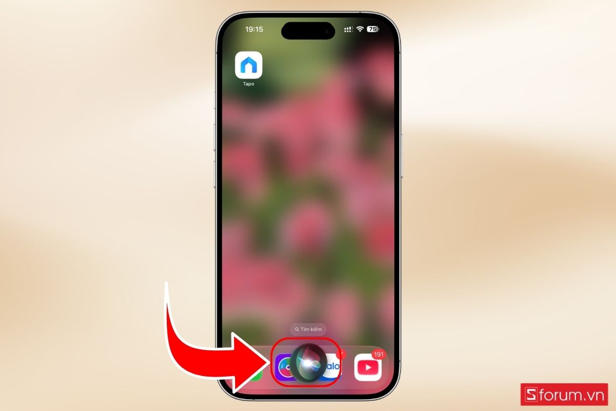 Chụp màn hình bằng hey siri trên iPhone bước 1