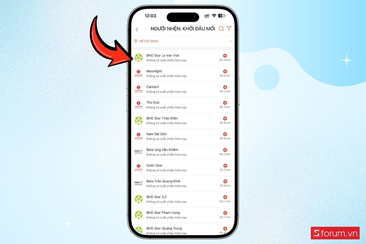 Cách đặt vé xem Người nhện: Khởi đầu mới qua Shopee Pay bước 5