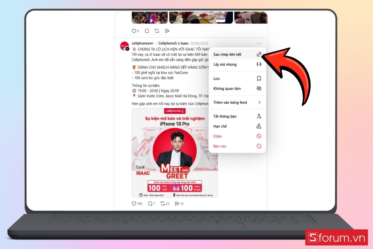 Cách đổi Biến bài viết Threads thành video ngắn bước 3